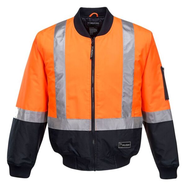 Huski Hi Vis Winter Bomber Jacket Thumbnail